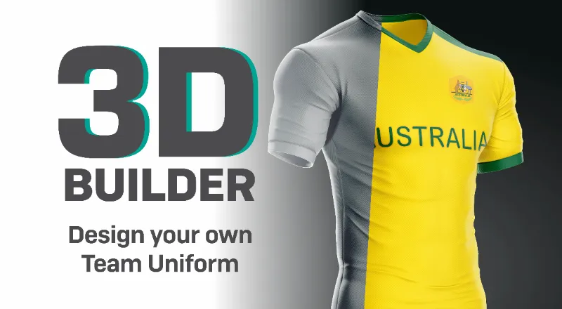 3D builder design your own team uniform