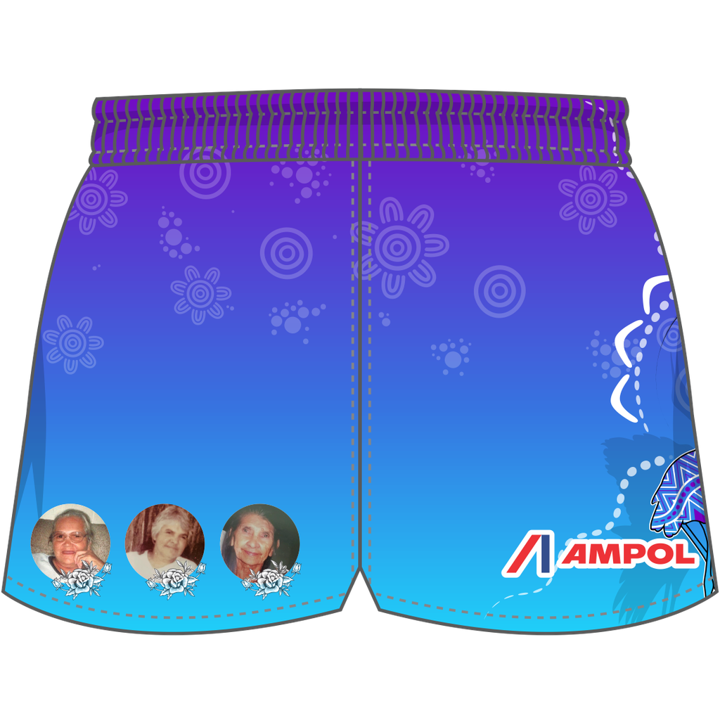 3 Sister Memorial Rugby Shorts