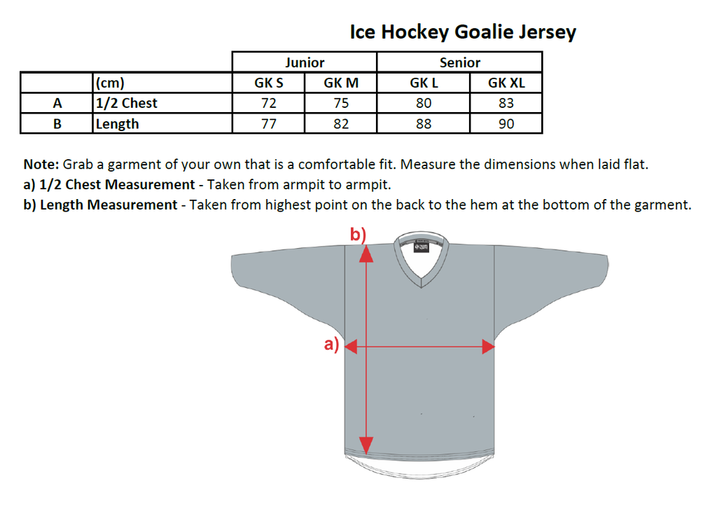 LSIH Goalie Jersey Royal