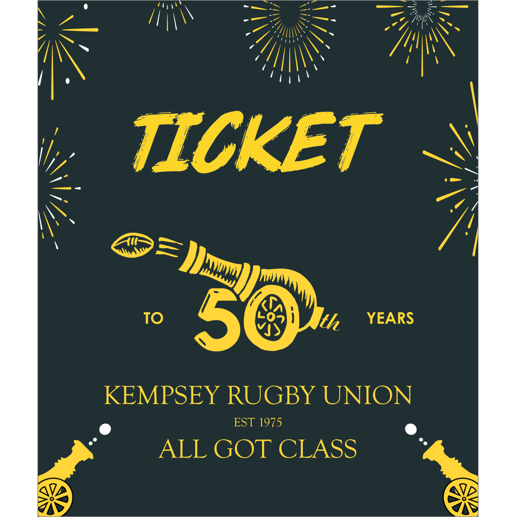 Kempsey Rugby - Ticket