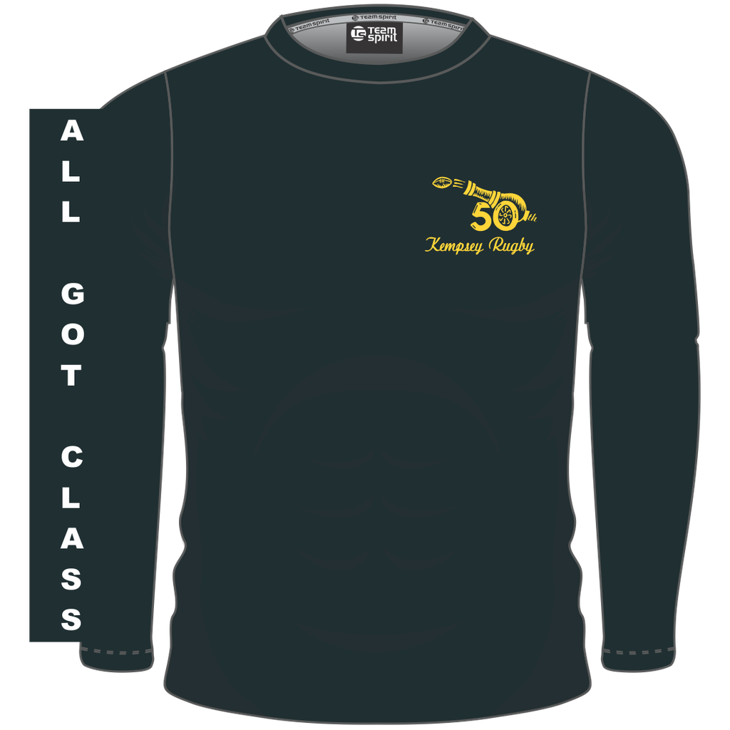 Kempsey Rugby - Cotton Tee Long Sleeve
(Grey, Black, Navy)