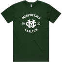 Merewether Carlton Tshirt Forest Green