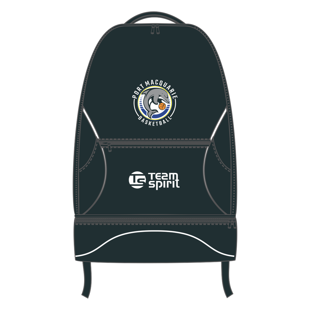 PM Basketball Backpack Black