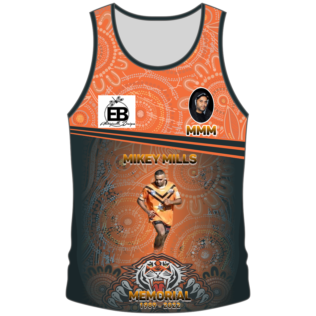 Mikey Mills Memorial Team Singlet