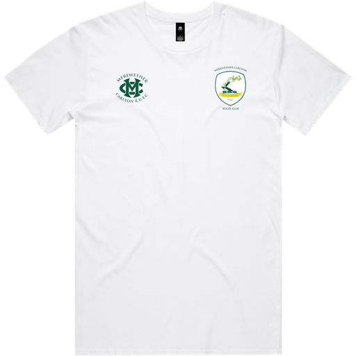 Merewether Carlton Tshirt White